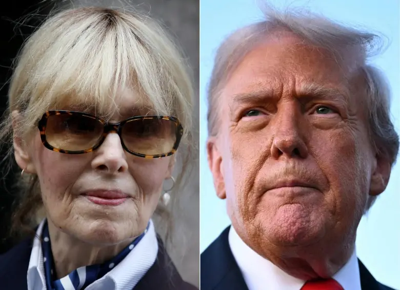 Donald Trump perdió en apelación y deberá pagar 83,3 millones de dólares a la escritora y periodista, E. Jean Carroll por difamación. Imagen: AFP. 