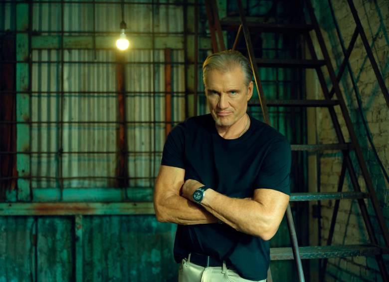 Dolph Lundgren es también presentador del programa Grandes Máquinas en History Channel. FOTO Cortesía
