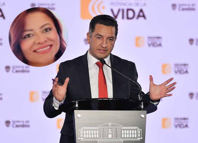 Andrés Idárraga, ministro (e) de Justicia. Foto: Presidencia