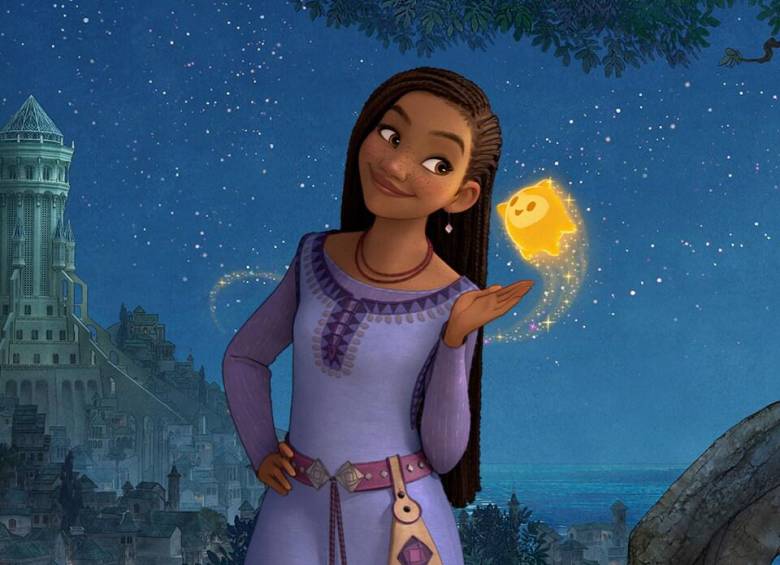 Asha es la protagonista de esta película animada, la nueva apuesta de Disney+. Foto: cortesía Disney