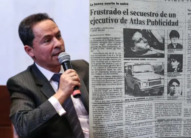 René Guarín, mencionado en el intento de secuestro de un publicista en 1988, es ahora director de la Dirección Nacional de Inteligencia, DNI. Foto: Colprensa.