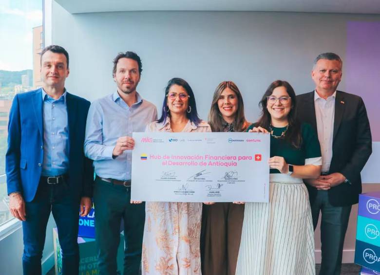 La iniciativa es liderada por Proantioquia y Comfama, con el respaldo del Programa MAS Pago por Resultados y sus socios Fundación Corona, BID Lab y la Cooperación Económica SECO de la Embajada de Suiza en Colombia. Foto: Cortesía