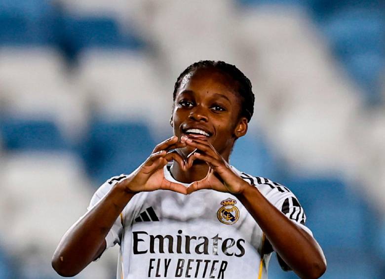 Linda Caicedo, de 20 años, es una de las grandes figuras del Real Madrid. FOTO X-REAL MADRID
