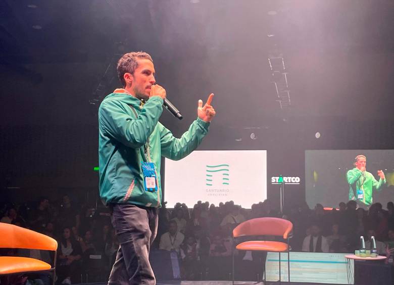 Federico Anzola, fundador de Santuario habla de los beneficios de que las pymes participen en el mercado de valores. FOTO: Cortesía 