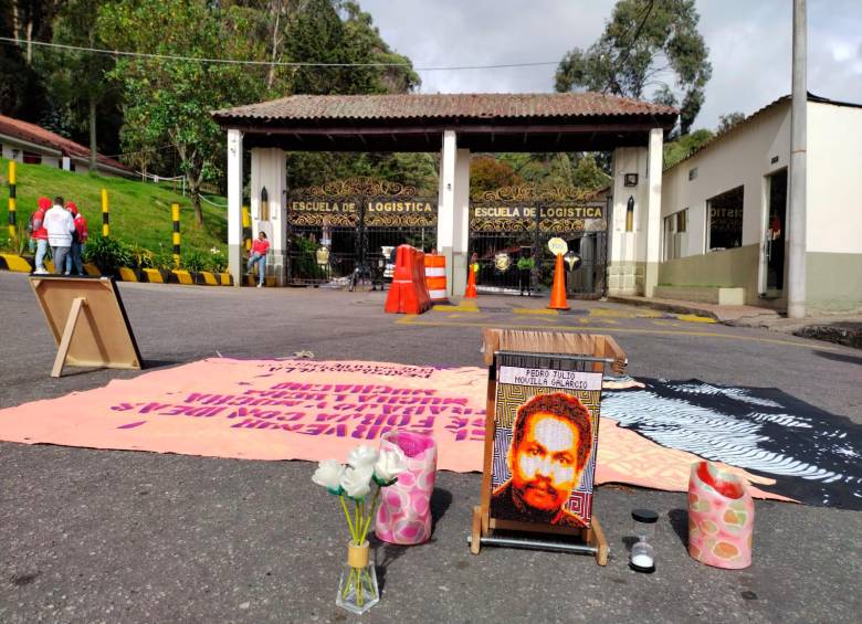 En el lugar se presume que están los restos de Pedro Julio Mocilla Galarcio, simpatizante del partido Comunista y víctima de desaparición forzada en 1993. FOTO OBSERVATORIO DE LA DESAPARICIÓN FORZADA 