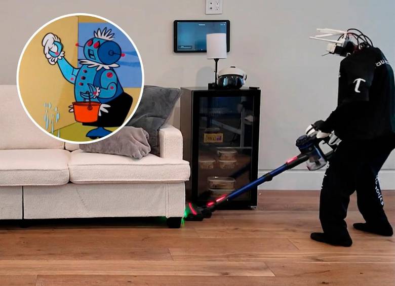 Tau Robotics comenzó a ofrecer en San Francisco un servicio de limpieza de hogares y oficinas mediante robots humanoides supervisados de forma remota. FOTO TAU ROBOTICS Y REDES SOCIALES
