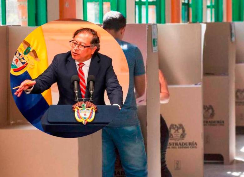 Petro anuncia que él mismo hará entrega de las recompensas por compra de votos. Foto: Colprensa. 