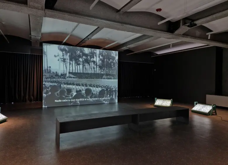 La obra No hay trópico en Primavera se podrá ver en la Sala de Arte de Bancolombia hasta el 25 de febrero de 2026. Foto cortesía.