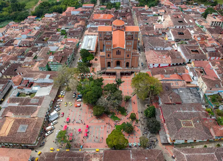 Los combates de este martes en la vereda Palenque de Jericó han generado temor en la comunidad. Foto: Carlos Velásquez