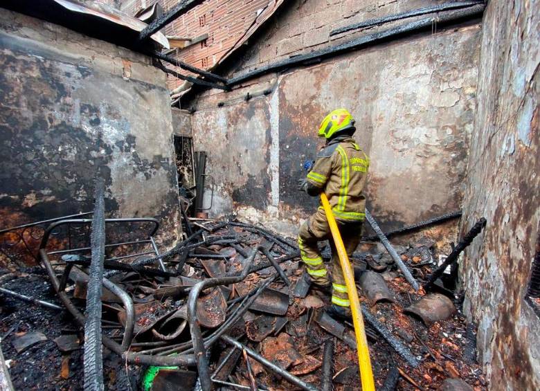 El Dagrd les pide a los ciudadanos ser precavidos para evitar que incendios consuman sus estructuras. FOTO CORTESÍA