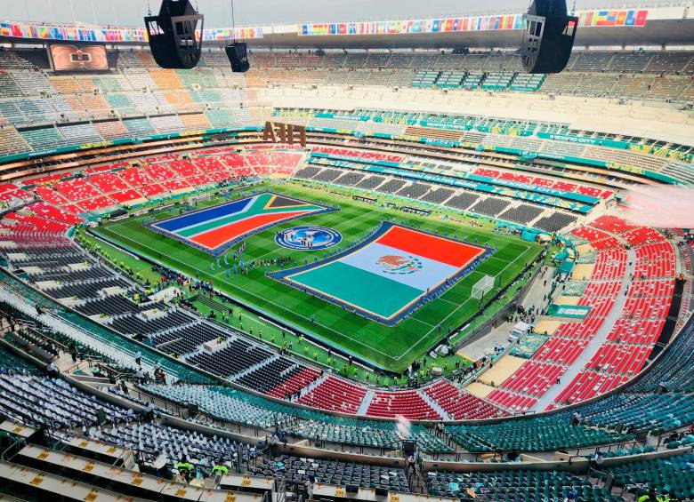 El Mundial 2026 abre el telón en el estadio Azteca. FOTO @CMundial2026