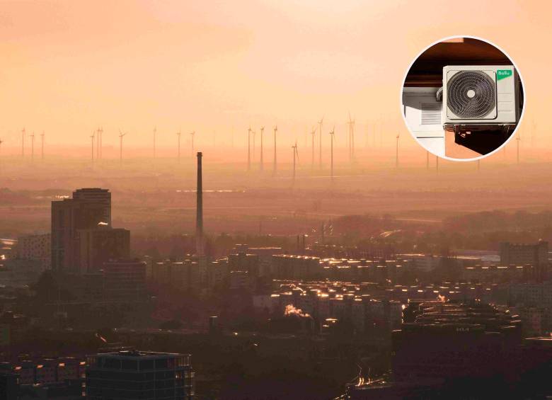 El aumento de las temperaturas está extendiendo los meses y las horas de uso del aire acondicionado en distintas ciudades del mundo. El costo de la electricidad aparece como una de las principales barreras para aumentar su utilización. FOTO CORTESÍA