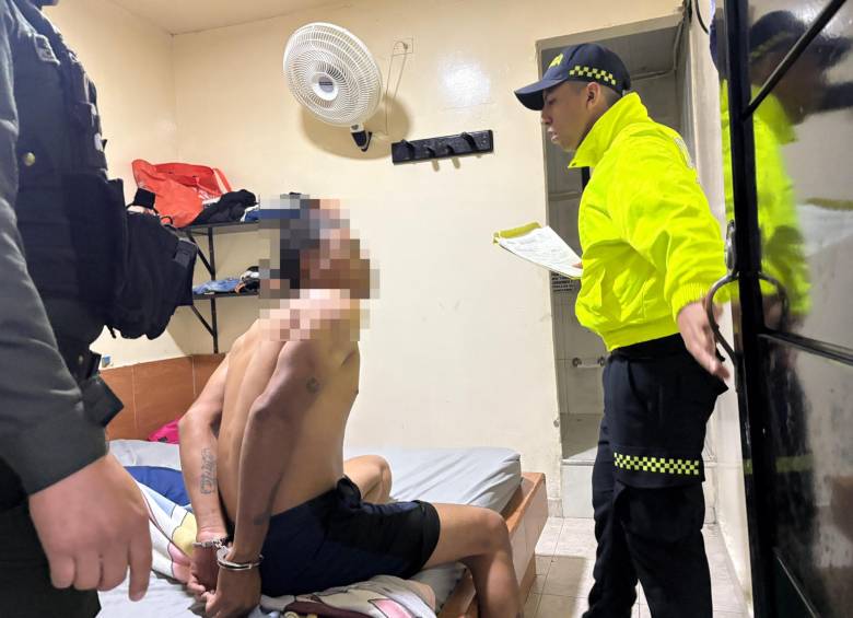 Presunto violador buscado por la justicia paraguaya fue encontrado en el centro de Medellín. FOTO: CORTESÍA