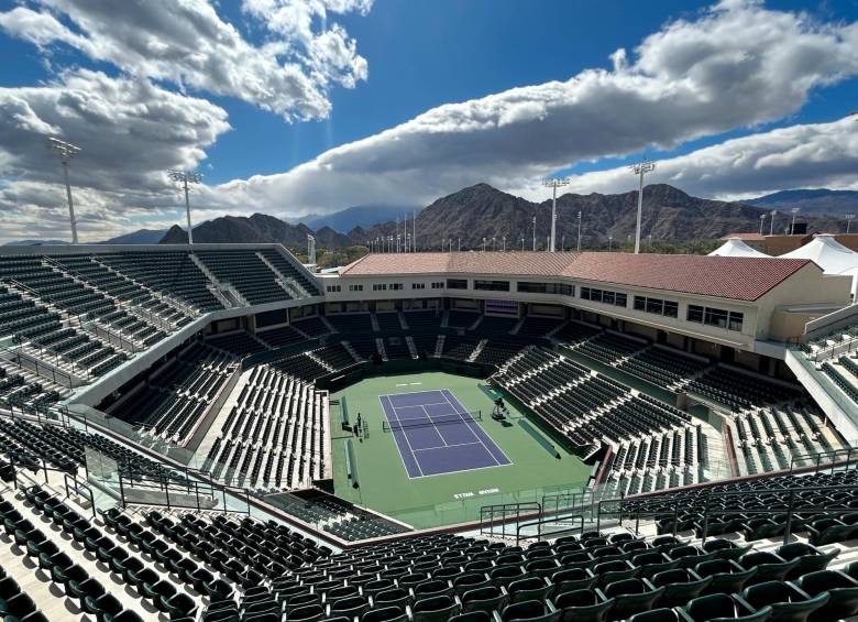 El torneo se empezó a jugar en el jardín de tenis de Indian Wells desde el año 2000. FOTO: @BNPPARIBASOPEN