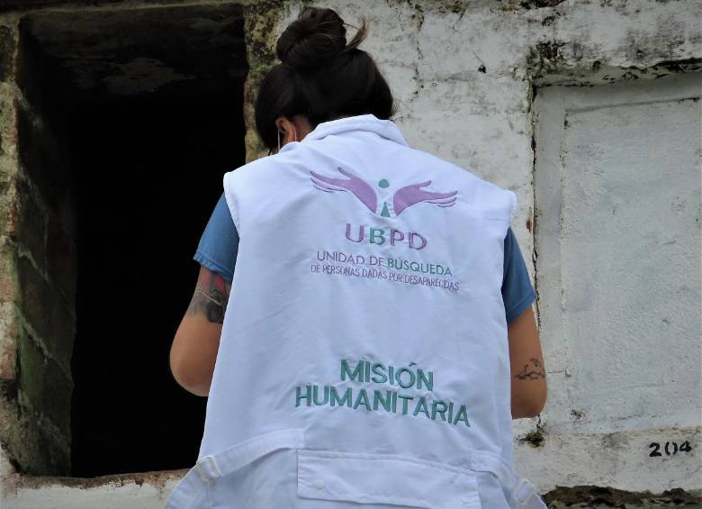 La Unidad de Búsqueda va a intervenir 17 bóvedas y una sepultura en el cementerio de San Roque. FOTO: CORTESÍA UNIDAD DE BÚSQUEDA