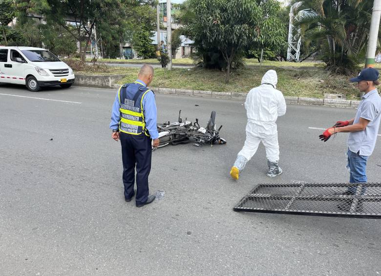 Imagen de referencia ed un accidente de tránsito en vías de Antioquia. Foto: Andrés Felipe Osorio García.