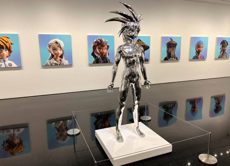 Magna y cómic también hacen parte de la exposición. FOTO EFE.