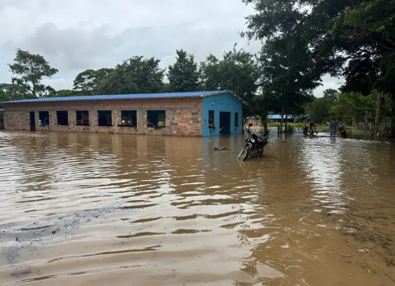 Inundaciones en Arauca y Casanare. FOTO: @UNGRD