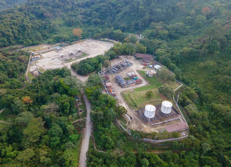 La planta de Gibraltar abastece a municipios de Santander, Norte de Santander y la refinería de Barrancabermeja. Foto: Cortesía Ecopetrol