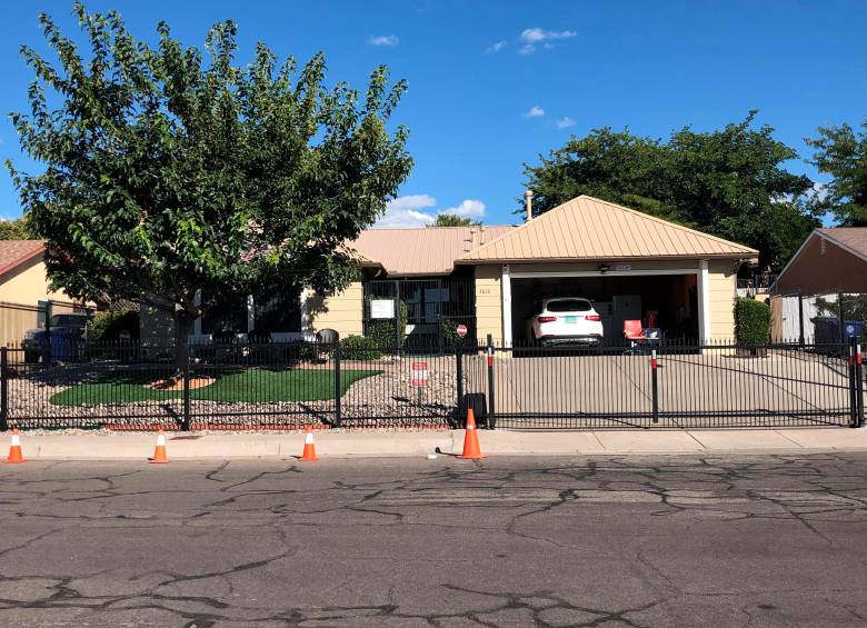 El eventual dueño planteó la idea de reformar el interior de la casa hasta lograr un parecido exacto con la serie. Foto: Cortesía.