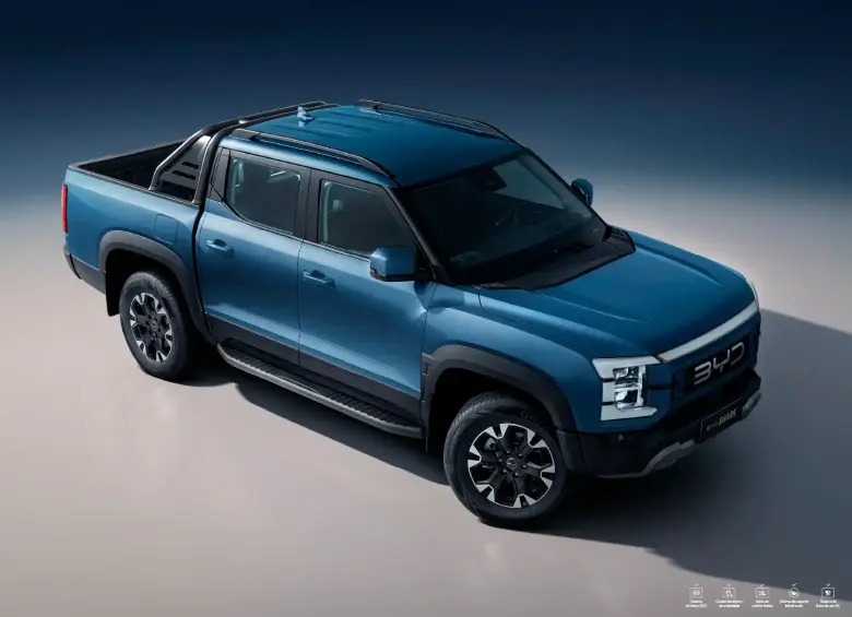 Aspecto del modelo Shark de BYD. FOTO tomada de bydauto.com