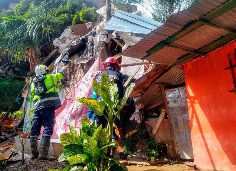 Encontraron muertos a desaparecidos tras lluvias en Itagüí