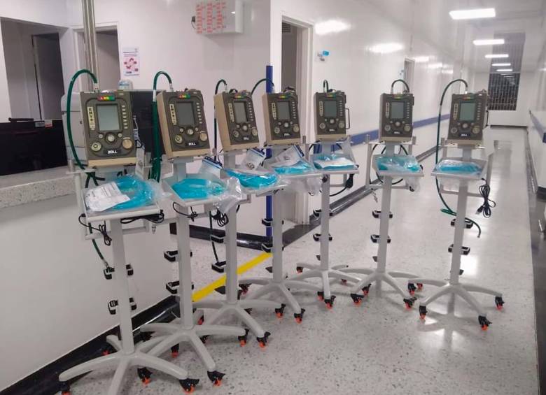 Antioquia recibe 30 ventiladores de los 200 que compró el Gobierno para apoyar UCI de atención por covid-19.