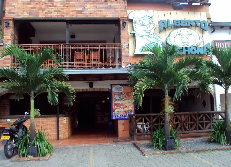 Así lucía Alberto Lechona varios años atrás. El restaurante ahora se encuentra en una sede provisional ubicada en la Calle 34C #80A-26. FOTO: Cortesía