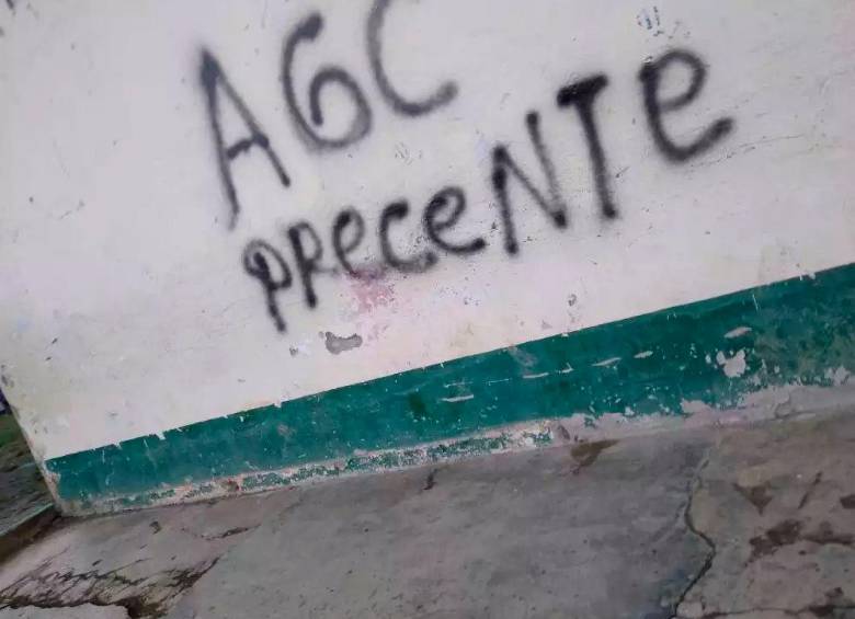 Ninguno de los responsables de pintar las fachadas en Rionegro pertenecía al Clan del Golfo. FOTO: CORTESÍA