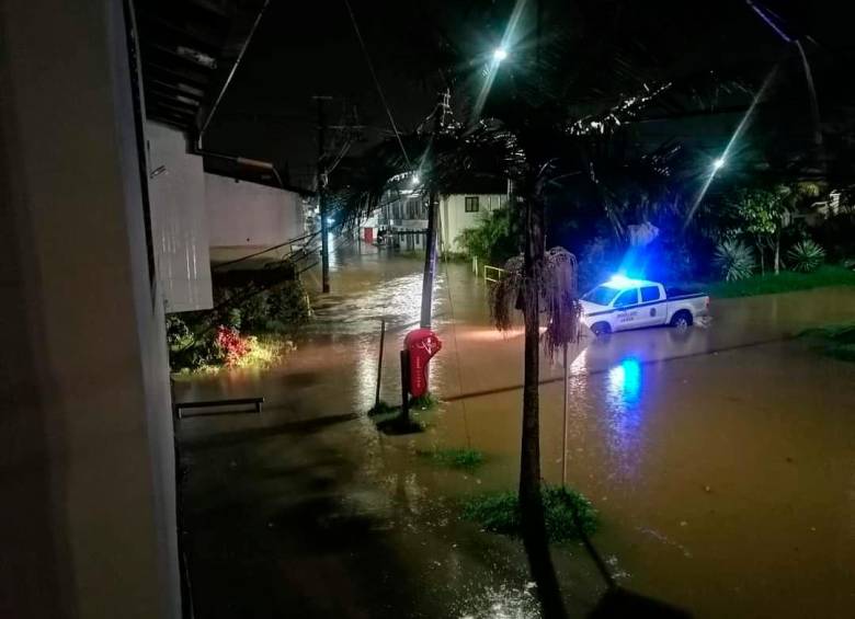 Los barrios afectados por las lluvias en La Ceja fueron Payuco, El Hipódromo, San Cayetano, Leo Mazzaro y Arrallanes. FOTOS CORTESÍA