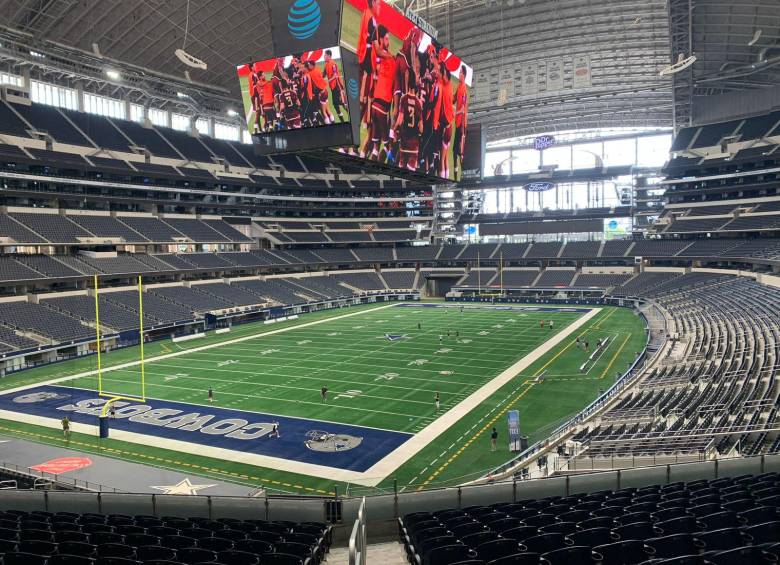 El Dallas Cowboys Football Club, uno de los escenarios deportivos más famosos del mundo. Foto: El Colombiano