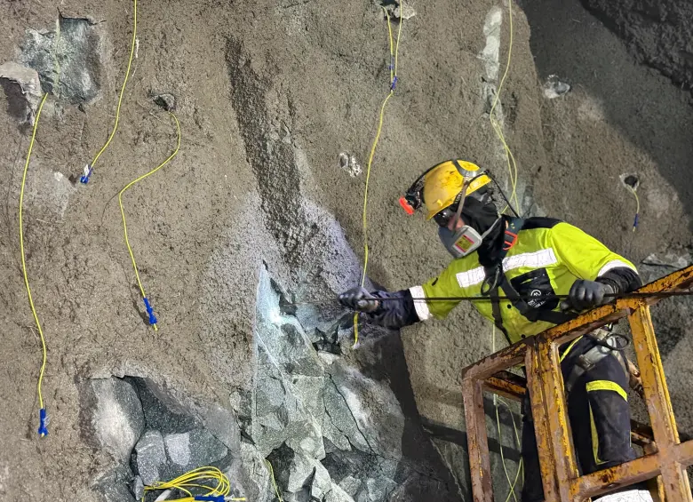 Conexión subterránea en Marmato permite a Aris Mining avanzar en su proyecto de expansión y mejorar la seguridad y eficiencia operativa. FOTO cortesía Aris Mining