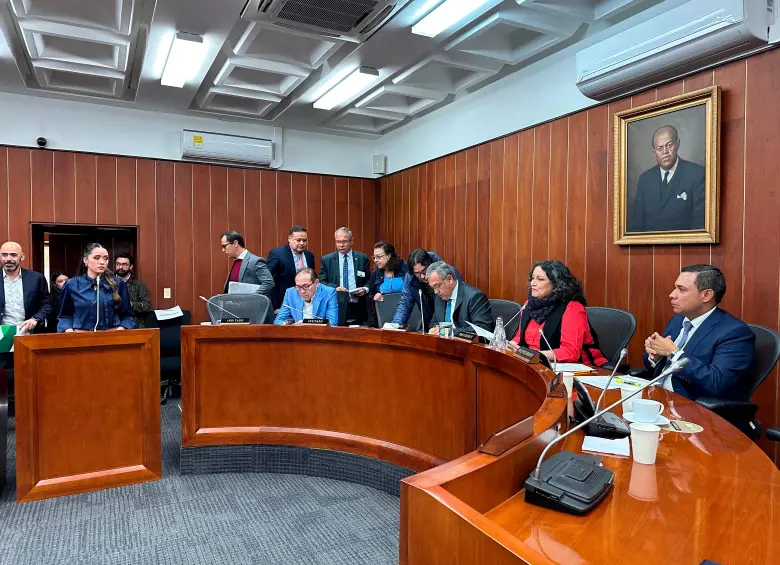 La reforma laboral se debatirá en la Comisión Cuarta del Senado, que preside Angélica Lozano. FOTO CORTESÍA SENADO