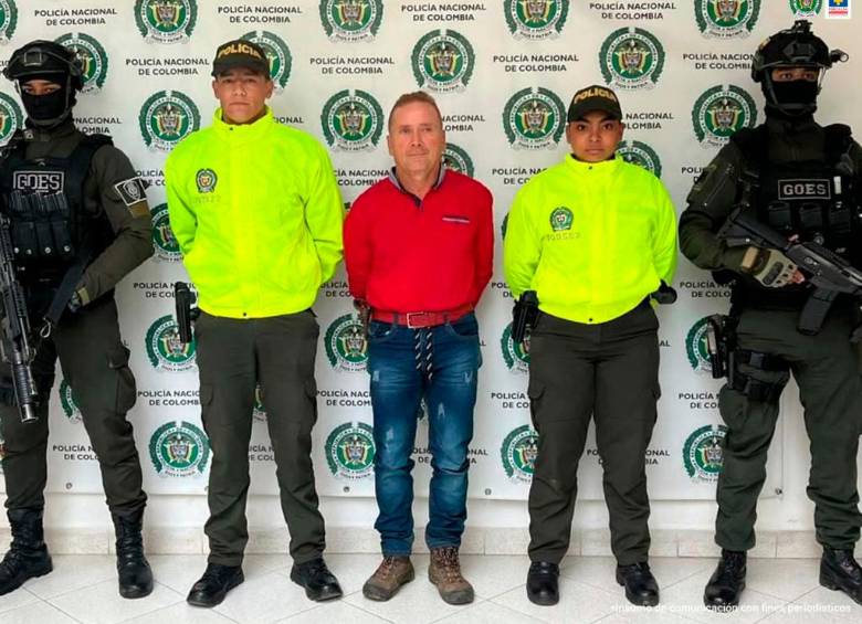 Carlos Alberto Betancur Jiménez no aceptó cargos por homicidio agravado; fabricación, tráfico, y porte o tenencia de armas de fuego. FOTO: CORTESÍA FISCALÍA
