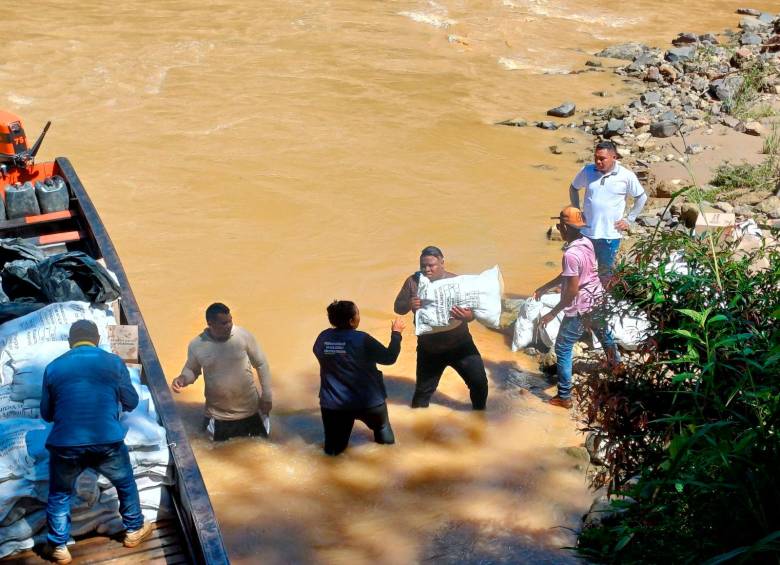 Los kits alimenticios y de aseo llegaron en los últimos días. FOTO: UNIDAD DE VÍCTIMAS