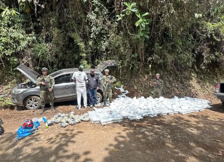 Droga del Clan del Golfo. FOTO: Colprensa