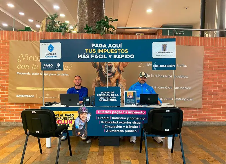 Pagar de forma anticipada el impuesto predial le habilitará un descuento del 5%. FOTO CORTESÍA ALCALDÍA DE MEDELLÍN. 