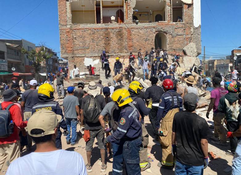 Cali es una de las principales ciudades afectadas tras el terremoto. Foto: Andrés Carmona El Colombiano