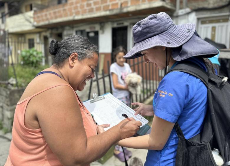 En el área urbana se administrarán 105.000 dosis y 15.000 en la rural. FOTO: Cortesía Alcaldía de Medellín