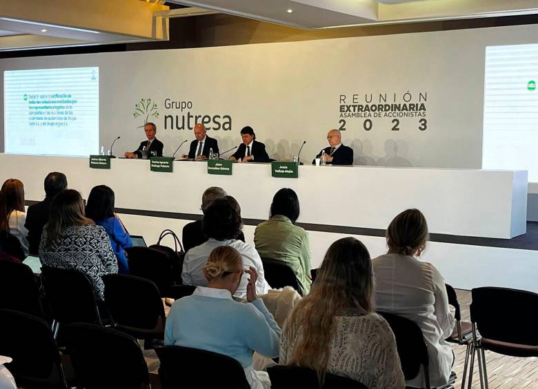 Decisión se conoce previa a la realización de la asamblea extraordinaria de Nutresa en la que se elegiría junta directiva. FOTO cortesía