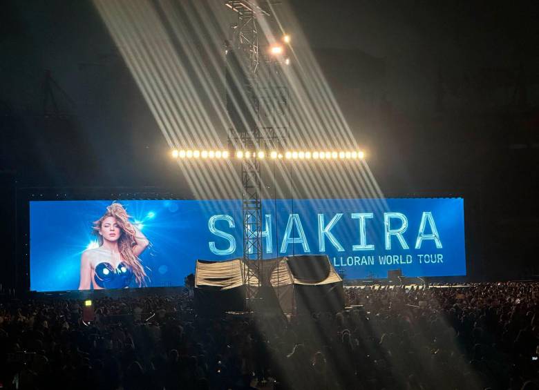 Bogotá se prepara para disfrutar 2 conciertos de Shakira. FOTO tomada de X