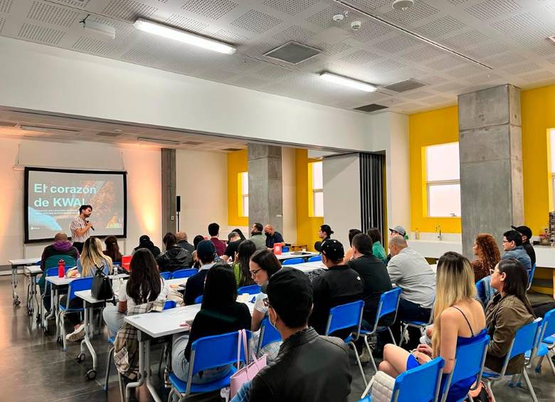 Presentación de TeleKwai en Medellín. FOTO Cortesía