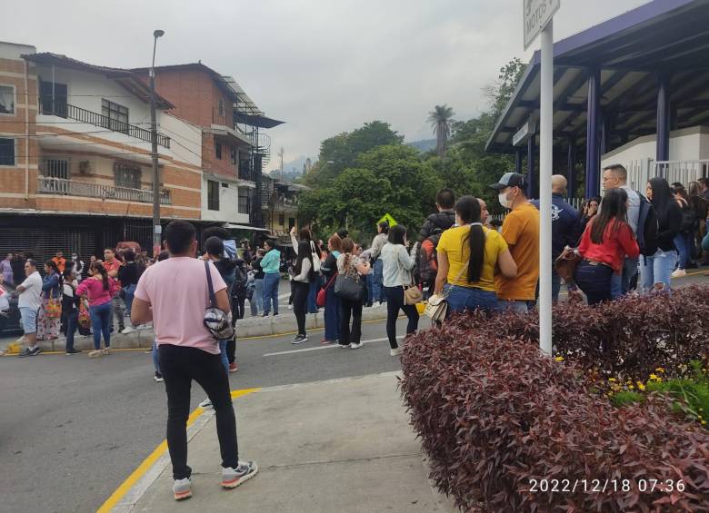El ITM de Boston era una de las sedes donde se iban a presentar las pruebas en Medellín. FOTO: Cortesía
