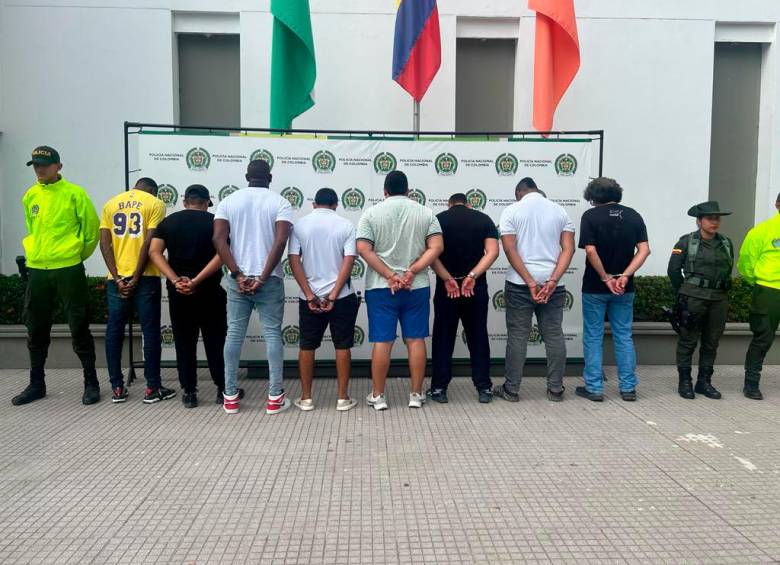 Ocho contratistas y empleados de Unibán fueron detenidos en Urabá; otro cayó en Medellín. FOTO: CORTESÍA.
