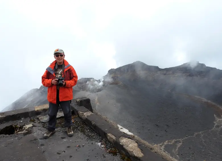 Viajero y escritor, Andrés Hurtado prende las alarmas de sobre el estado de conservación de Chiribiquete. También señala que hay varios paisajes colombianos que podrían correr la misma suerte. FOTO cortesía. 
