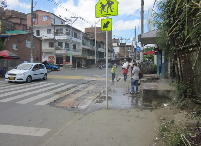 Imagen de referencia del barrio Andalucía La Francia, donde ocurrieron los hechos. Foto: EL COLOMBIANO