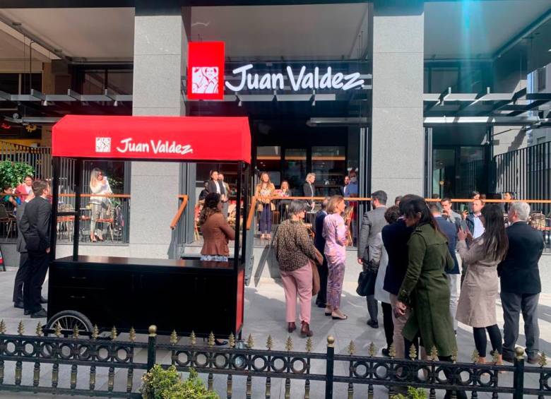 Aspecto de la tienda Juan Valdez en Turquía. FOTO cortesía