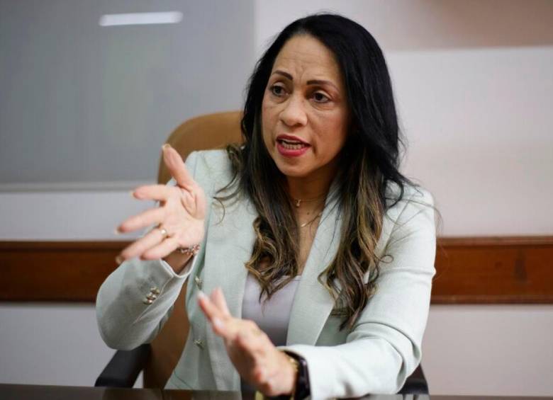 Marelen Castillo es la fórmula vicepresidencial de Rodolfo Hernández desde el mes de marzo. FOTO COLPRENSA 