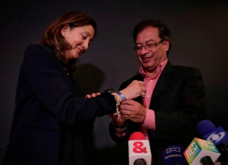 Íngrid Betancourt fue aliada de Gustavo Petro en la campaña presidencial de 2018. FOTO COLPRENSA 