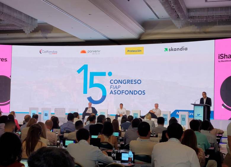 Este jueves se inauguró el 15° Congreso Fiap Asofondos, en Cartagena. FOTO: DIEGO VARGAS 